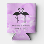 Flamingo's gepersonaliseerde Koelbox Blikjeskoeler (Voorkant)