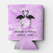 Flamingo's gepersonaliseerde Koelbox Blikjeskoeler (Achterkant)