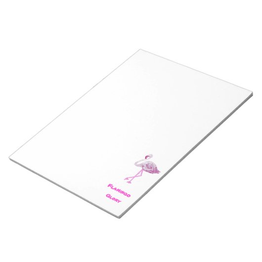 Flamingos Glory Notitieblok (Schuin)