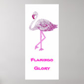 Flamingos Glory Poster (Voorkant)