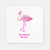 Flamingos Glory Servet (Voorkant)