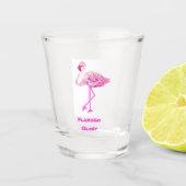 Flamingos Glory Shot Glas (Voorkant)