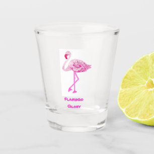 Flamingos Glory Shot Glas