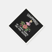 Flamingos | Grammingo als een gewone oma Servet (Hoek)