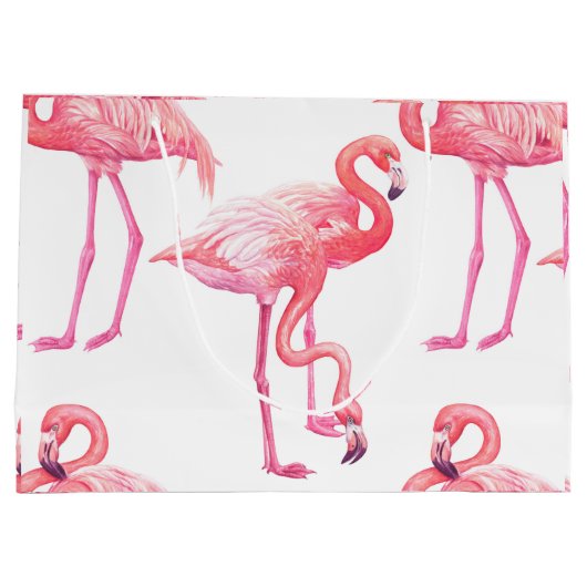 Flamingos Groot Cadeauzakje (Achterkant)