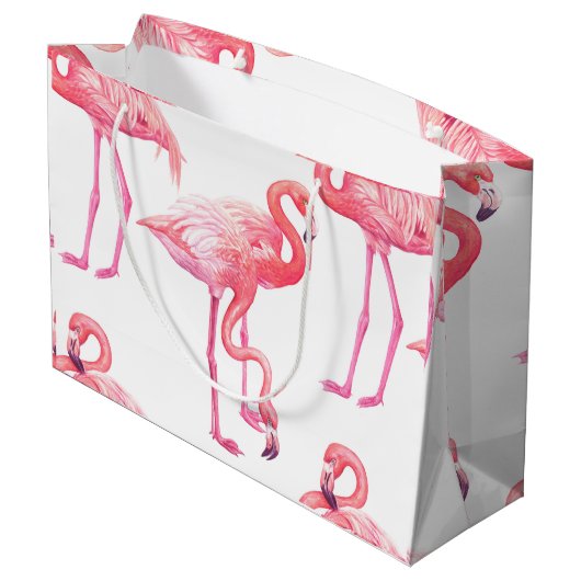 Flamingos Groot Cadeauzakje (Achterkant Gekanteld)