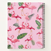 Flamingo's Hebben Van Patroon 5 Notitieboek (Achterkant)