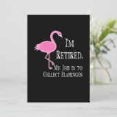 Flamingos | Ik ben mijn baan kwijtgeraakt. Save The Date (Staand voorkant)