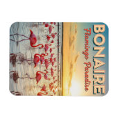 Flamingos in Bonaire Dutch Caribbean Magneet (Horizontaal)