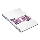 Flamingos in einer Traumwelt - best Mom ever Notitieboek (Rechterzijde)