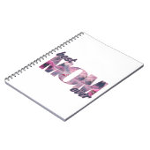 Flamingos in einer Traumwelt - best Mom ever Notitieboek (Linkerzijde)