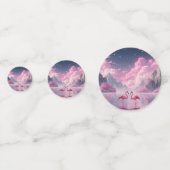 Flamingos in einer Traumwelt Confetti (Voorkanten)