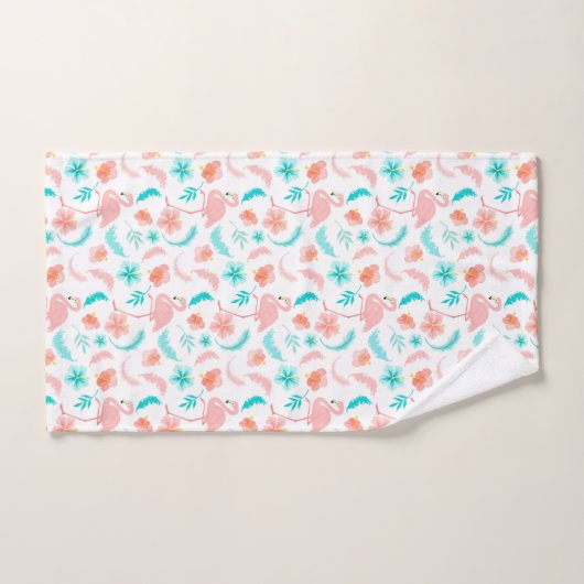 Flamingos in Love Bad Handdoek (Handdoek)