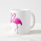 Flamingos in Love Grote Koffiekop (Voorkant rechts)