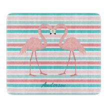 Flamingos in Love Personalized