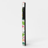 Flamingos in paradijs Hoesje-Mate iPhone Case (Achterkant/links)
