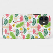 Flamingos in paradijs Hoesje-Mate iPhone Case (Achterkant (horizontaal))