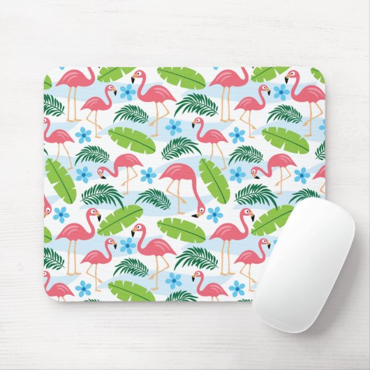 Flamingos in Paradise Mousepad Muismat (Met muis)