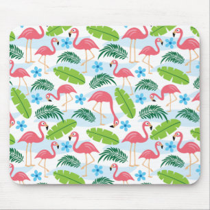 Flamingos in Paradise Mousepad Muismat