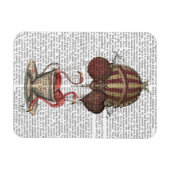 Flamingos in Teacup Magneet (Horizontaal)