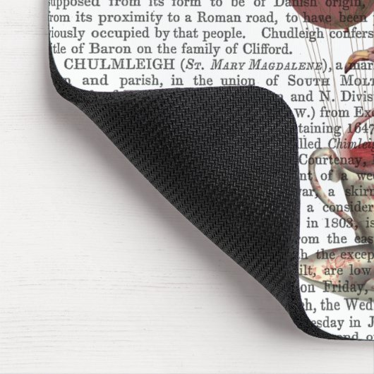 Flamingos in Teacup Muismat (Hoek)