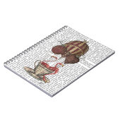 Flamingos in Teacup Notitieboek (Linkerzijde)