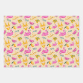 Flamingos Inpakpapier Vel (Voorkant)