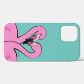 Flamingos iPhone 12 Hoesje (Achterkant (horizontaal))