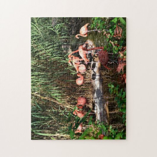 Flamingos Jig Saw Puzzle Legpuzzel (Verticaal)