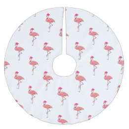 Flamingo's Kerstman Patroon Kerstboom Rok