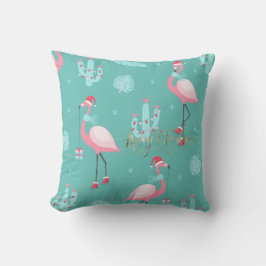  Flamingo's Kerstmannetjeshoed Cadeaus Sneeuwvlokk Kussen
