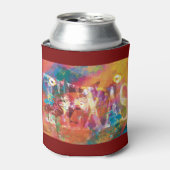 Flamingo's Koelbox Blikjeskoeler (Blikje Voorkant)