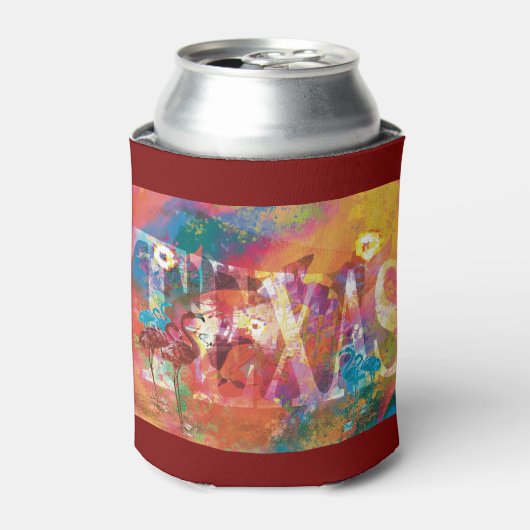 Flamingo's Koelbox Blikjeskoeler (Blikje Voorkant)