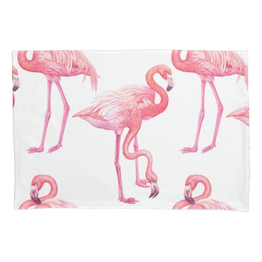Flamingos Kussensloop (Voorkant)