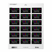 Flamingo's Label - SRF (Full Sheet)