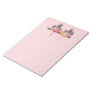 Flamingos-laptops Notitieblok