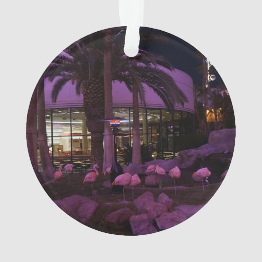 Flamingos, Las Vegas #2 Ornament (achterkant)
