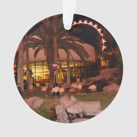 Flamingos, Las Vegas Ornament (voorkant)