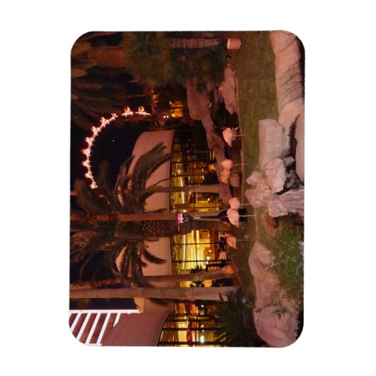 Flamingos, Las Vegas Photo Magnet Magneet (Verticaal)