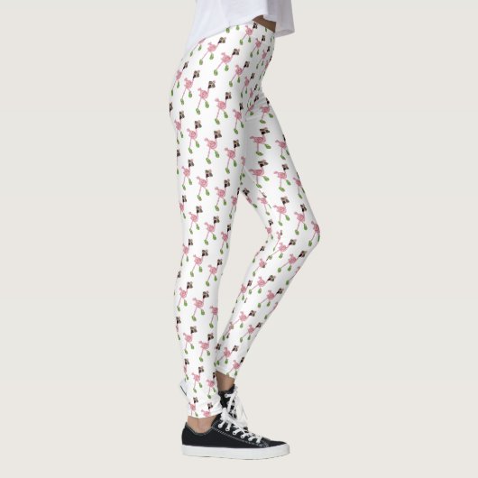Flamingos Leggings (Rechts)