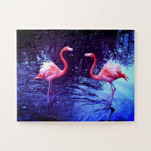 Flamingos Legpuzzel (Horizontaal)