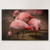 Flamingos Legpuzzel (Horizontaal)