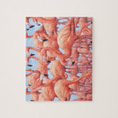 Flamingo's, Legpuzzel, 20 bij 25 cm, 110 stuks Legpuzzel (Verticaal)