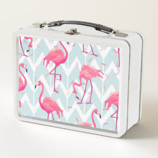 Flamingo's Lichtgrijs: tropisch.