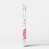 Flamingo's Lichtgrijs:  tropisch. Case-Mate iPhone Case (Achterkant / Links)