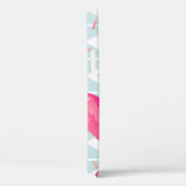 Flamingo's Lichtgrijs:  tropisch. Case-Mate iPhone Case (Achterkant / Rechts)