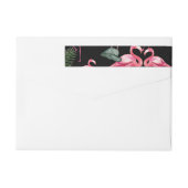 Flamingo's Liefde Patroon 4 (Achterkant)