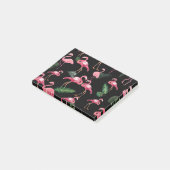 Flamingo's Liefde Patroon 4 Post-it® Notes (Schuin)