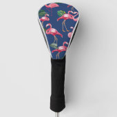 Flamingos Love Pattern 2 Golfheadcover (Voorkant)
