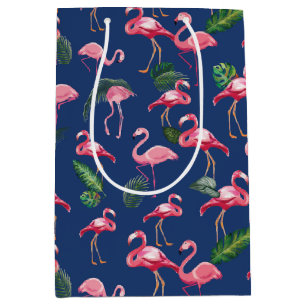 Flamingos Love Pattern 2 Medium Cadeauzakje